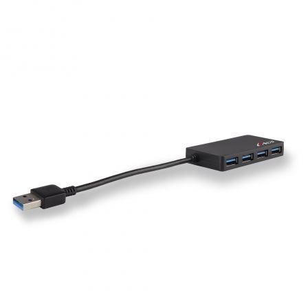 NGS iHub 3.0 Hub USB 4 Puertos USB 3.2 Gen 1 Negro
